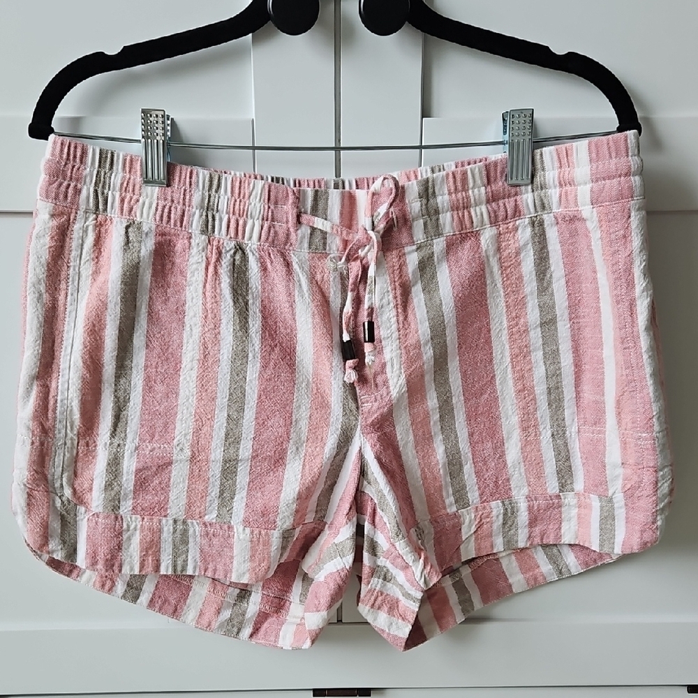 Aventura Pink and White Striped Garment